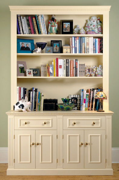 Classical Double Bookcase