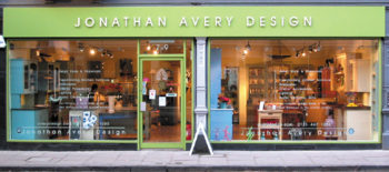 Jonathan Avery Design store at 7-9 Church Hill Place Edinburgh