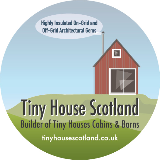 Artwork for Tiny House Scotland project.